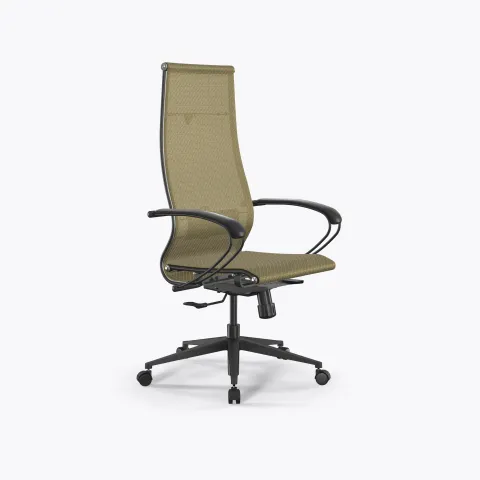 Кресло ErgoLife Set 7/подл.130/осн.Synchro 002, Золотой ротанг