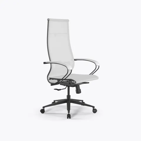 Кресло ErgoLife Set 7/подл.130/осн.Synchro 002, Белый