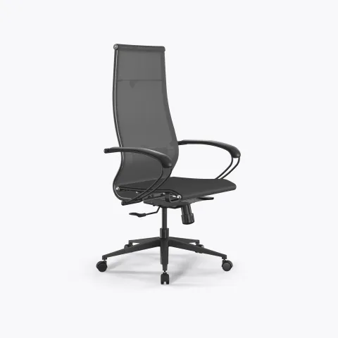 Кресло ErgoLife Set 7/подл.130/осн.Synchro 002, Серый