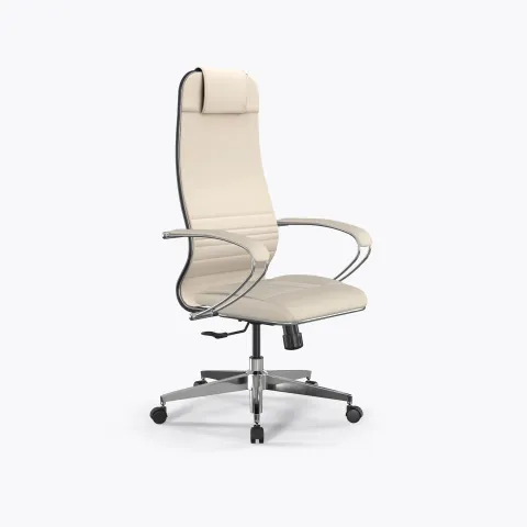 Кресло ErgoLife Set 6/подл.116/осн.Synchro 004, Молочный