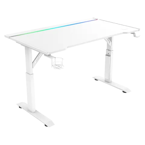 Стол компьютерный ZONE 51 RUNWAY 120 White