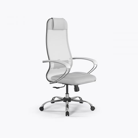 Кресло ErgoLife Set 5/подл.131/осн.Synchro 003, Белый