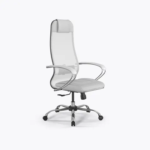 Кресло ErgoLife Set 5/подл.131/осн.Synchro 003, Белый