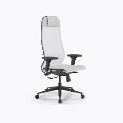 Кресло ErgoLife Set 4/подл.200/осн.Synchro 002, Белый