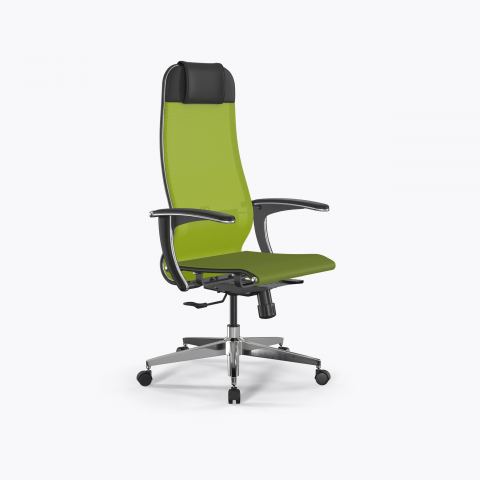 Кресло ErgoLife Set 4/подл.158/осн.Synchro 004, Лайм