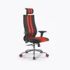 Кресло SynchroSit 10 B2-187D - Extra /Kb40/Wh40/D02P/H13mL-G-1DF(M18.B23.G18.W32), Черный-Красный