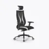 Кресло SynchroSit 10 B2-170D - T+UMF(SY271)+Extra /Kb38/Wh09/D03P/H13mL-Pf-2D(M24.B11.G19.W31), Черный-Белый