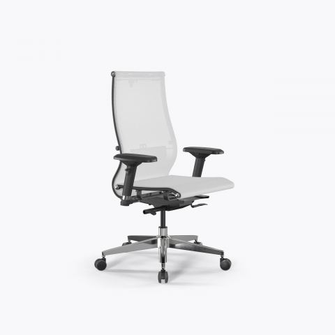 Кресло SynchroSit 10 B2-107D - T /Km00/Nb00/D04P(M24.B22.G18.W03), Белый