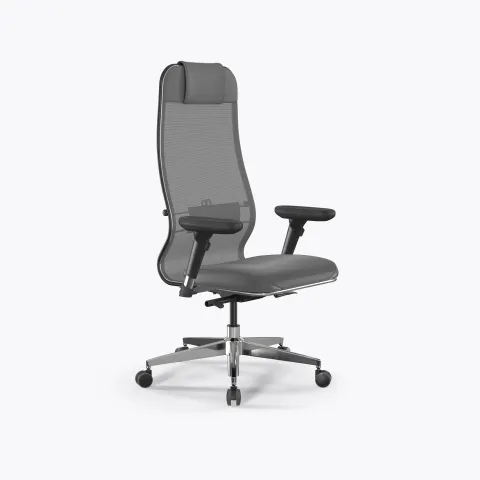 Кресло SynchroSit 10 L1-115D - X2+Extra /Um00/Wm12/D13P(M24.B22.G18.W03), Серый