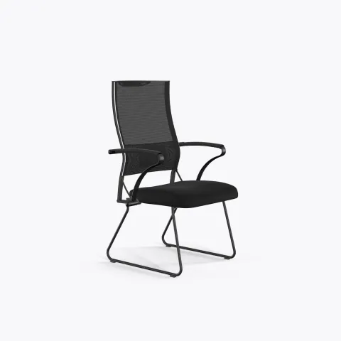Кресло Sit Air-180 B2-290K - YP99+UMF(X1) /Km00/Wh00/K15cL(F55), Черный