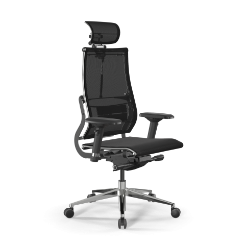 Кресло Метта Move B2-5D - YM93 /Kc00/Nc00/D04P/H13mM-3D(M26.B32.G25.W03), Черный