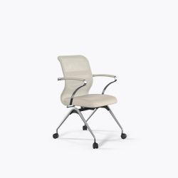 Кресло Sit 8 M4-9K - X2+Extra /Uh00/Wh12/K15cL(F53.W02), Молочный