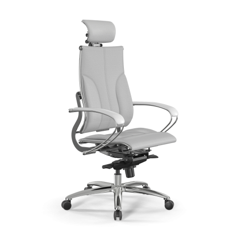 Кресло Метта Move B2-10K - Infinity /Kc06/Nc06/K2cL/H13mL-3D(M06.B31.G04.W03), Белый