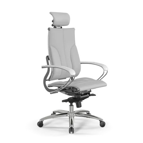Кресло Метта Move B2-10K - Infinity /Kc06/Nc06/K2cL/H13mL-3D(M06.B31.G04.W03), Белый