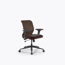 Кресло Sit 8 M4-9D - X2+Extra /Uh00/Wh12/D02P(M09.B11.G19.W02), Темно-коричневый