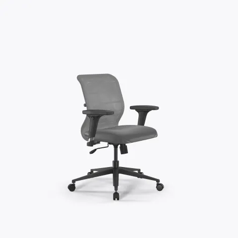 Кресло Sit 8 M4-9D - X2+Extra /Uh00/Wh12/D02P(M09.B11.G19.W02), Серый