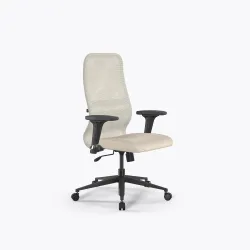 Кресло Sit 8 B2-9D - X2+Extra /Uh00/Wh12/D02P(M09.B11.G19.W02), Молочный