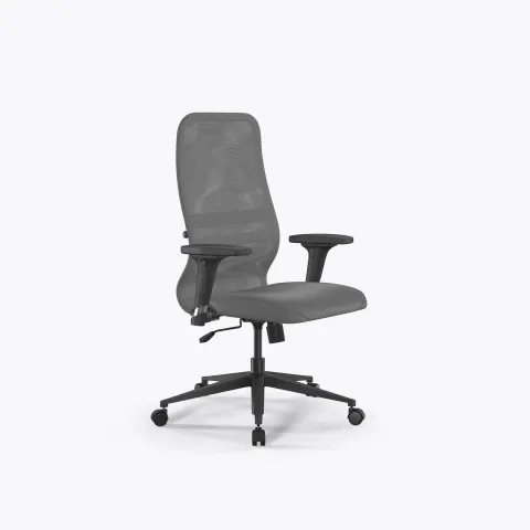 Кресло Sit 8 B2-9D - X2+Extra /Uh00/Wh12/D02P(M09.B11.G19.W02), Серый