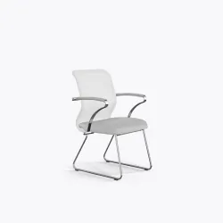 Кресло Sit 8 M4-9K - X2+Extra /Uh00/Wh12/K15cL(F54), Белый