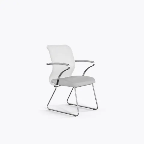 Кресло Sit 8 M4-9K - X2+Extra /Uh00/Wh12/K15cL(F54), Белый