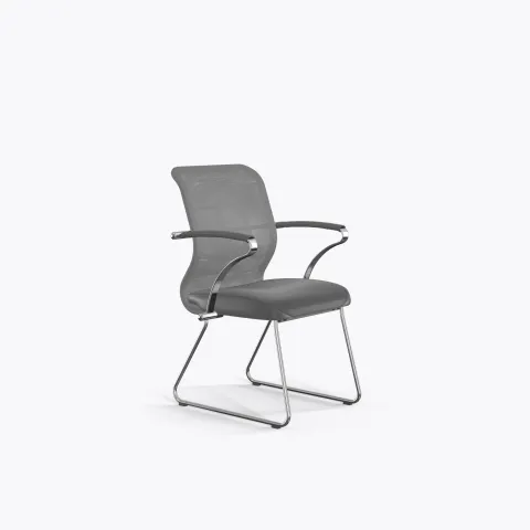 Кресло Sit 8 M4-9K - X2+Extra /Uh00/Wh12/K15cL(F54), Серый