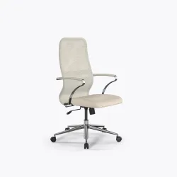 Кресло Sit 8 B2-9K - X2+Extra /Uh00/Wh12/K15cL(M09.B23.G18.W02), Молочный