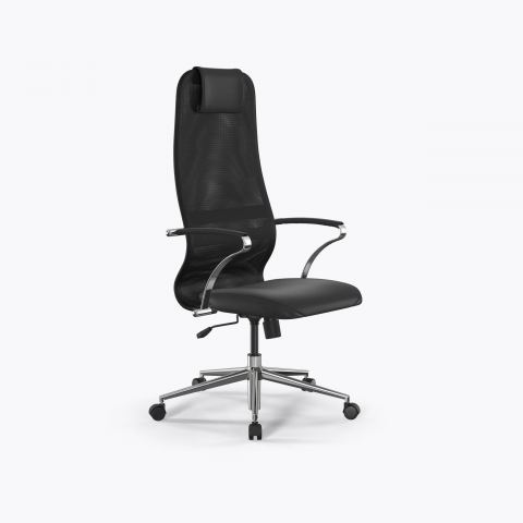 Кресло Sit 8 B1-9K - X2+Extra /Uh00/Wh12/K15cL(M09.B23.G18.W02), Черный