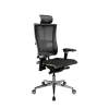 Кресло Y 4DF L2-57D - YM93+Infinity /Vc09/Nc09/D06P/H13mL-3D(M26.B35.G25.W04), Черный