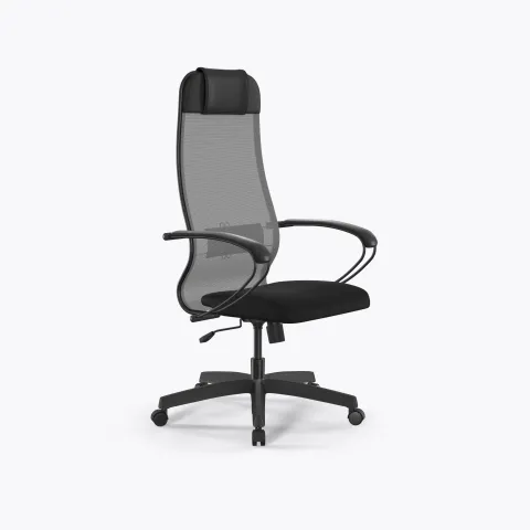 Кресло ErgoLife Set 11/подл.130/осн.Sit 001, Серый-Черный