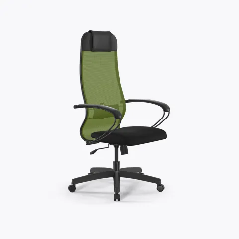 Кресло ErgoLife Set 11/подл.130/осн.Sit 001, Зеленый-Черный