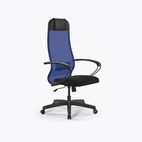Кресло ErgoLife Set 11/подл.130/осн.Sit 001, Синий-Черный