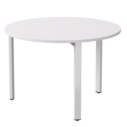 Стол переговорный D1100 Everprof EVO 1100x755 Белый/Белый