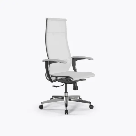 Кресло ErgoLife Set 7/подл.158/осн.Synchro 004, Белый