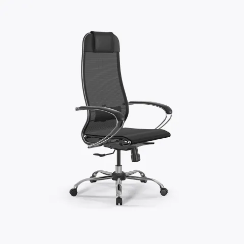 Кресло ErgoLife Set 12/подл.131/осн.Synchro 003, Черный