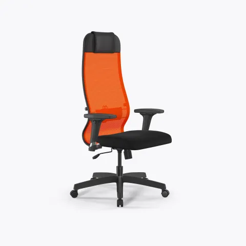 Кресло ErgoLife Set 11/подл.200/осн.Sit 001, Оранжевый-Черный