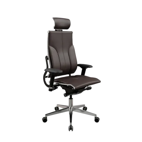 Кресло Move B2-10D - Infinity /Kc06/Nc06/D04P/H13mL-3D(M26.B32.G25.W03), Темно-коричневый