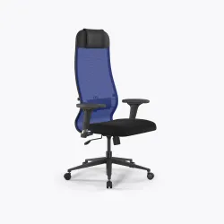 Кресло ErgoLife Set 11/подл.200/осн.Sit 002, Синий-Черный