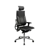 Кресло Move B2-10D - Infinity /Kc06/Nc06/D04P/H13mL-3D(M26.B32.G25.W03), Черный (бежевая строчка)
