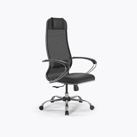Кресло ErgoLife Set 16/подл.131/осн.Synchro 003, Черный