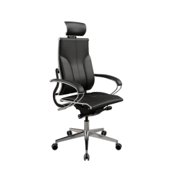 Кресло Move B2-10K - Infinity /Kc06/Nc06/K2cL/H13mL-3D(M26.B32.G25.W03), Черный (бежевая строчка)