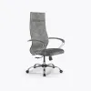 Кресло ErgoLife Set L42 Bravo/подл.118/осн.Synchro 003, Светло-серый