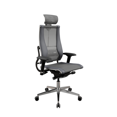 Кресло Move B2-14D - YM93+Infinity /Kc09/Nc09/D04P/H13mM-3D(M26.B32.G25.W03), Серый-Тем.Серый