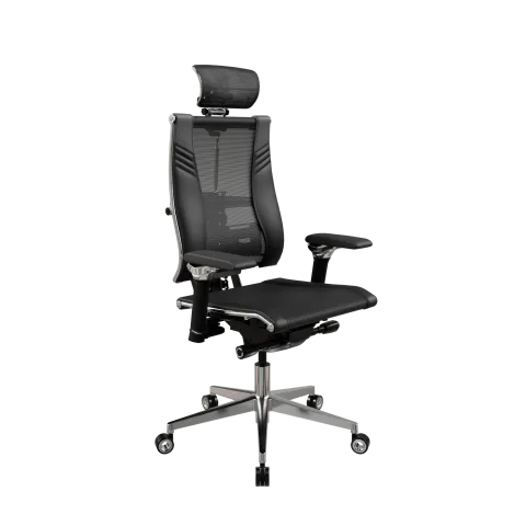 Кресло Y 4DT L2-15D - YM93+Infinity+carbon /Kc14/Nc09/D06P/H13mM-3D(M26.B32.G25.W04), Черный