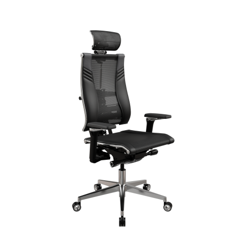 Кресло Y 4DT B2-15D - YM93+Infinity+carbon /Kc14/Nc09/D15P/H13mM-3D(M26.B32.G25.W04), Черный