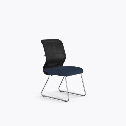 Кресло Sit 8 M4-9 - X2+Bahama /Uh00/Wh12(F54), Черный-Синий