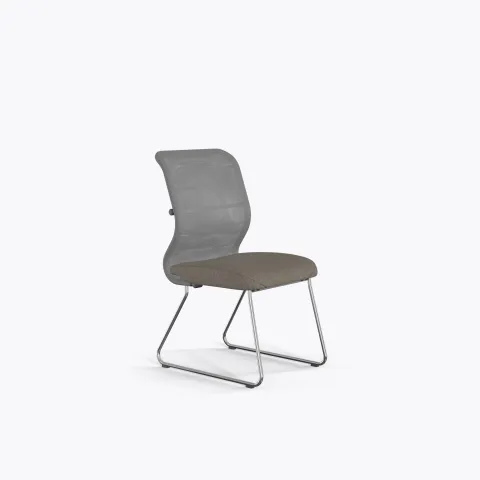Кресло Sit 8 M4-9 - X2+Bahama /Uh00/Wh12(F54), Серый-Песочный