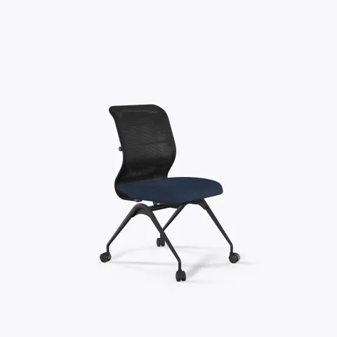 Кресло Sit 8 M4-9 - X2+Bahama /Uh00/Wh12(F56.W01), Черный-Синий