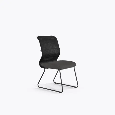 Кресло Sit 8 M4-9 - X2+Bahama /Uh00/Wh12(F57), Черный-Тем.серый
