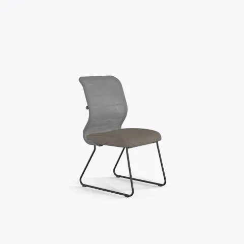 Кресло Sit 8 M4-9 - X2+Bahama /Uh00/Wh12(F57), Серый-Песочный