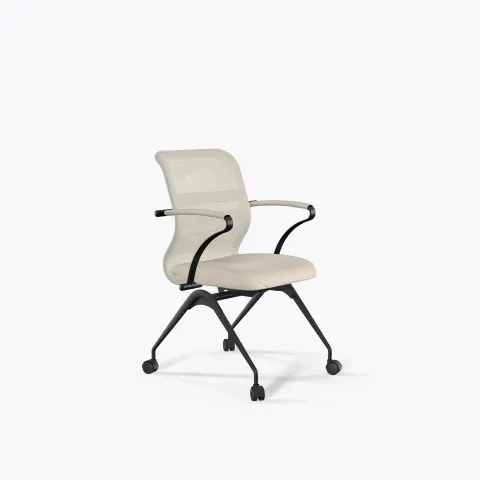 Кресло Sit 8 M4-9K - X2+Extra /Uh00/Wh12/K15bL(F56.W01), Молочный